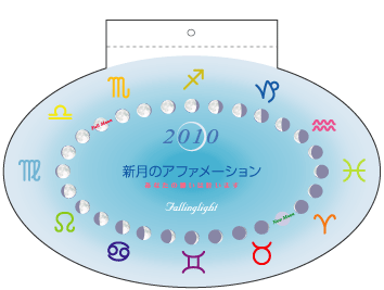 新月のアファメーションカレンダー